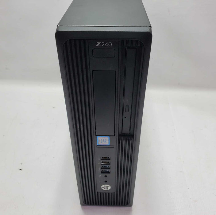 HP Z240 SFF Workstation Xeon E3-1225 @3.3GHz 16GB RAM  NO HDD ~