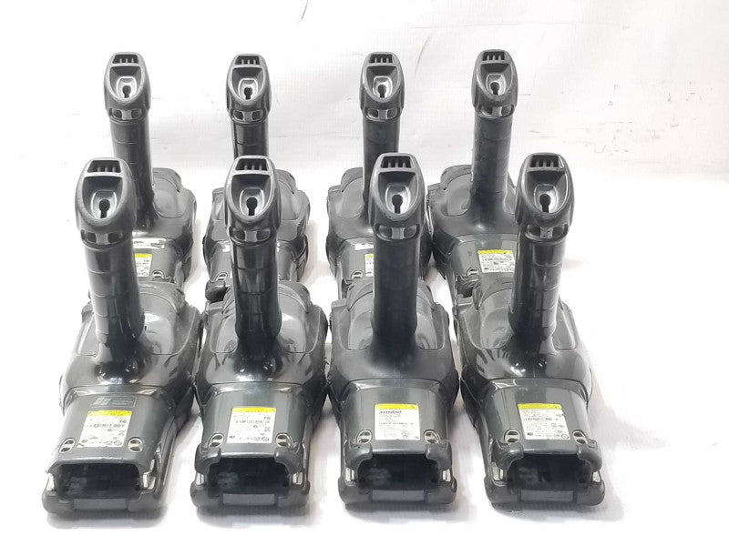 Lote of 8x, ZEBRA SYMBOL MC9190-GA0SWJYA6WR BARCODE SCANNER, Read _