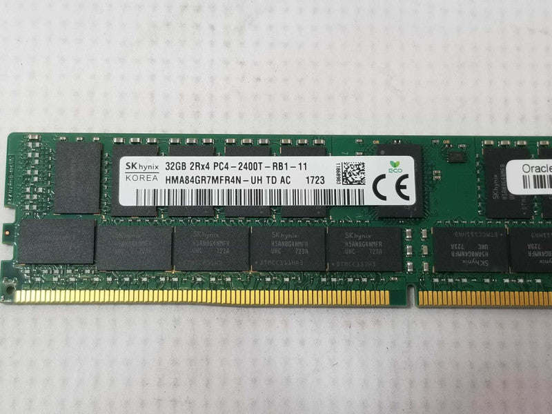 Hynix 32GB 2RX4 PC4-2400T-RB1-11 DDR4 Server Memory RAM HMA84GR7MFR4N-UH Q_