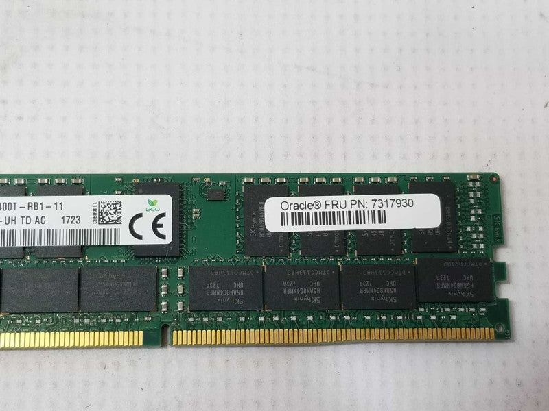 Hynix 32GB 2RX4 PC4-2400T-RB1-11 DDR4 Server Memory RAM HMA84GR7MFR4N-UH Q_