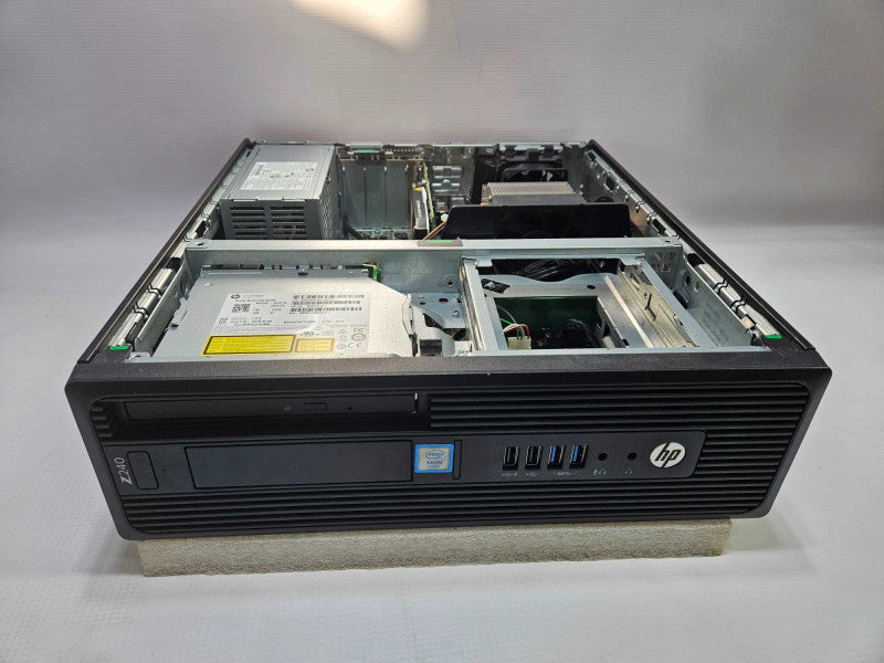 HP Z240 Workstation Xeon E3-1240 V5 @ 3.50GHz 16 GB DDR4 ECC RAM K620 GPU Q)