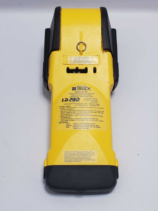 Brady ID Pro Label Printer (AS-IS) |
