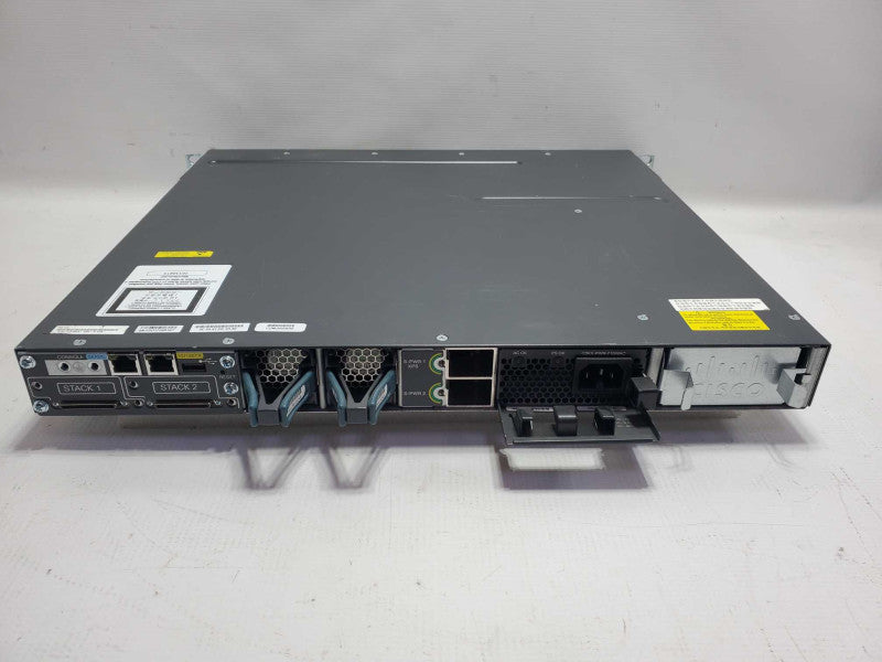 Cisco WS-C3750X-24P-S 24-Port PoE Gigabit Switch ~