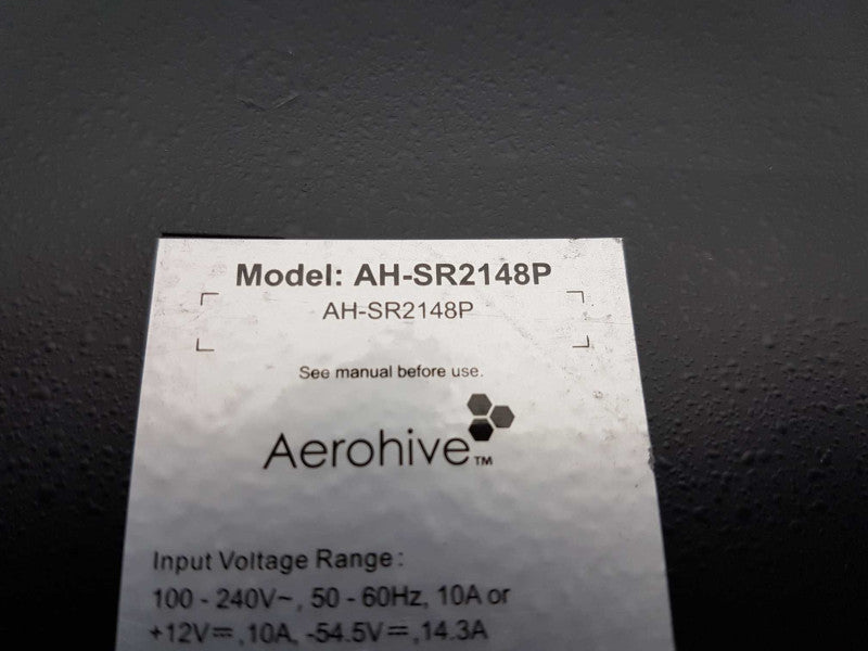Aerohive SR2148P 48-Port Gigabit Ethernet Switch / Factory Reset #