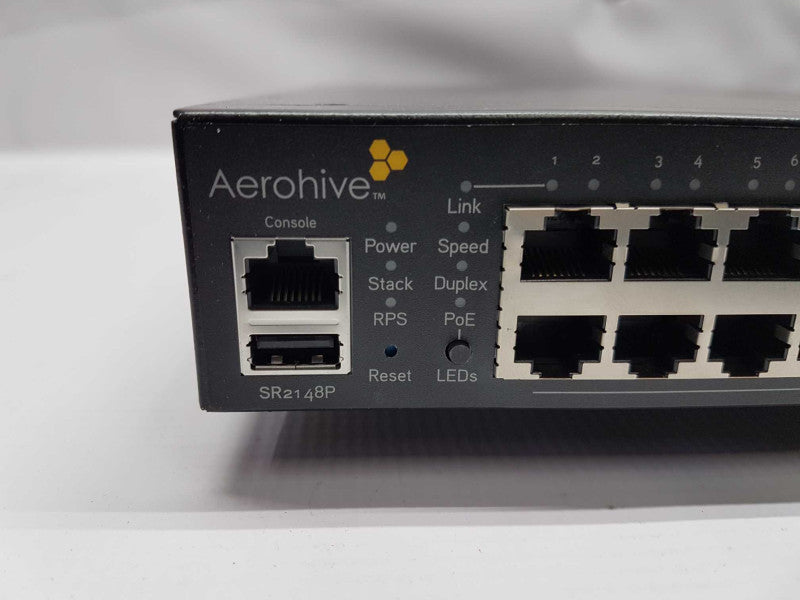 Aerohive SR2148P 48-Port Gigabit Ethernet Switch / Factory Reset #