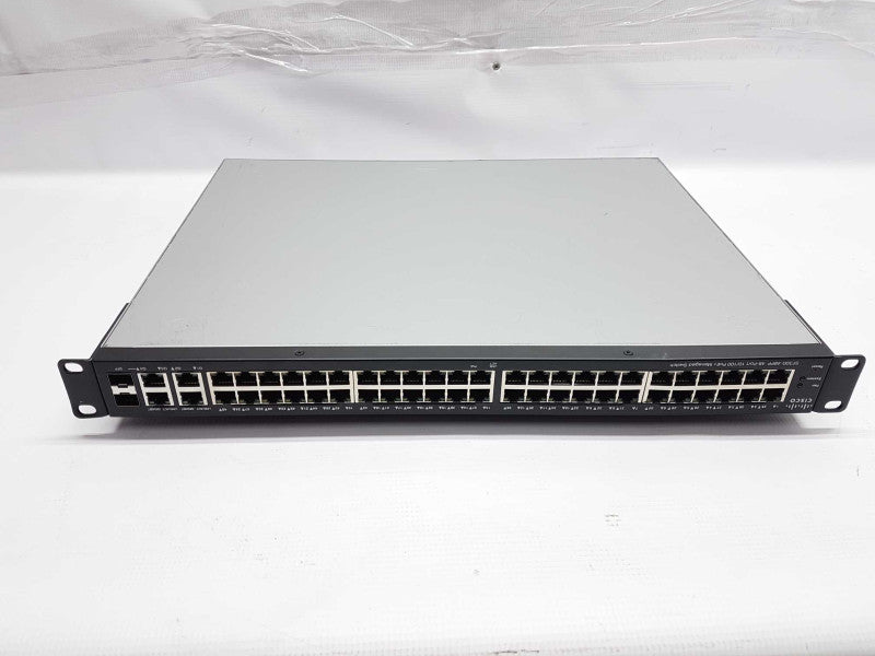 Cisco SF300-48PP 48x port fast PoE+ Managed Switch Factory Reset #