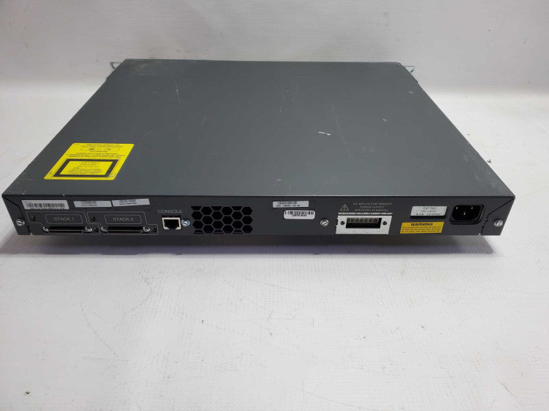 Cisco WS-C3750-48PS-S V06  48-Port Gigabit Switch ~