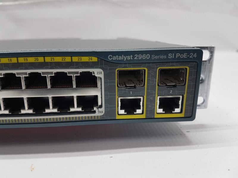 Cisco Catalyst 2960 series SI PoE-24 WS-C2960-24PC-S Factory Reset #