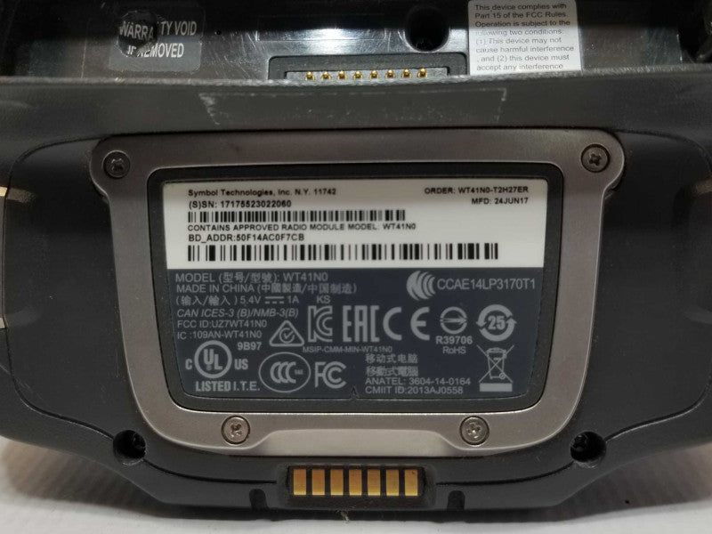 Symbol WT41N0-T2H27ER Barcode Scanner without Battery _