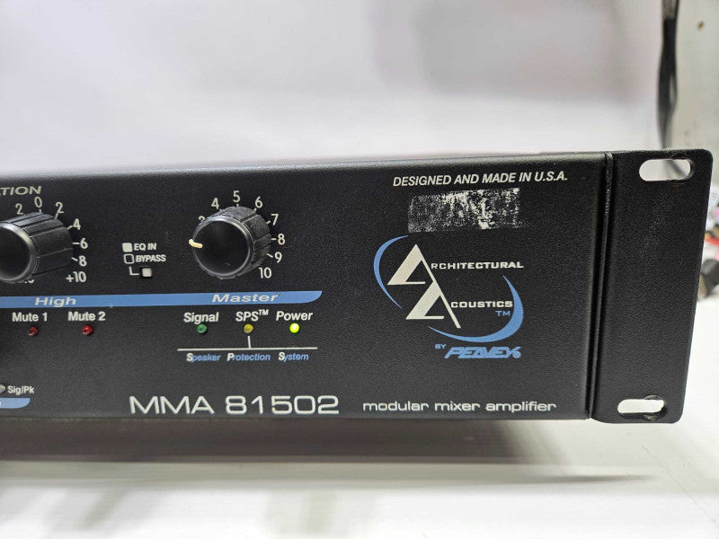 Peavy MMA 81505 Modular Mixer Amplifier )