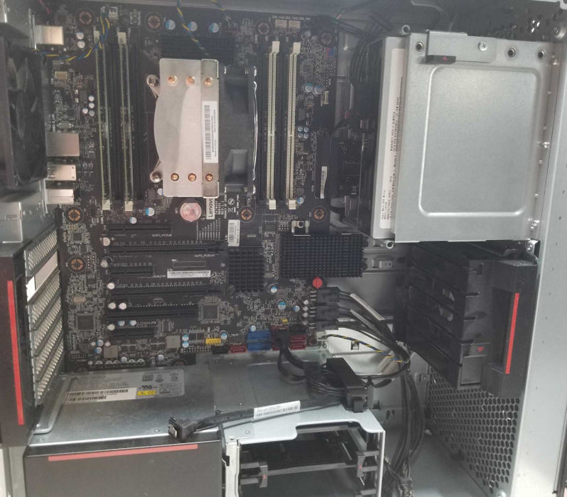 Lenovo ThinkStation P520 Xeon W-2123 CPU @3.6GHz 64GB DDR4 NO VIDEO CARD _