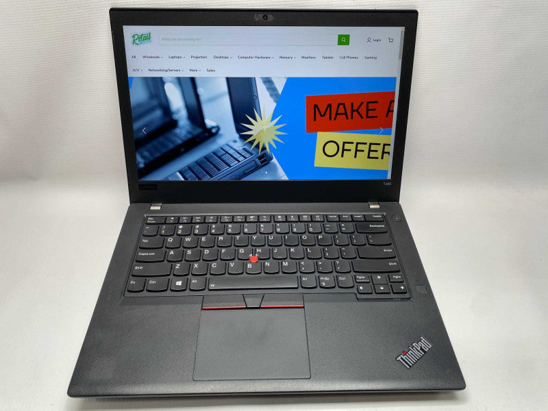 Lenovo Thinkpad T480 with i5-8350U, 8GB Ram & 256GB SSD -