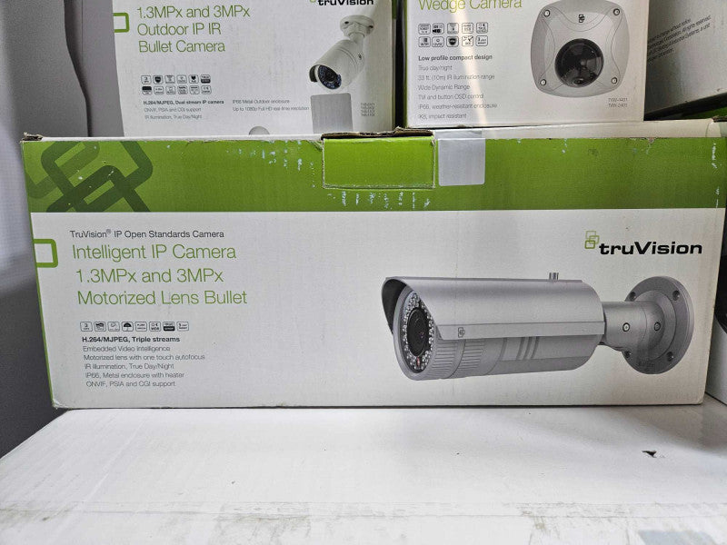 TruVision Ultimate Security Bundle: 7 IP Cameras + Network PoE Video Recorder )
