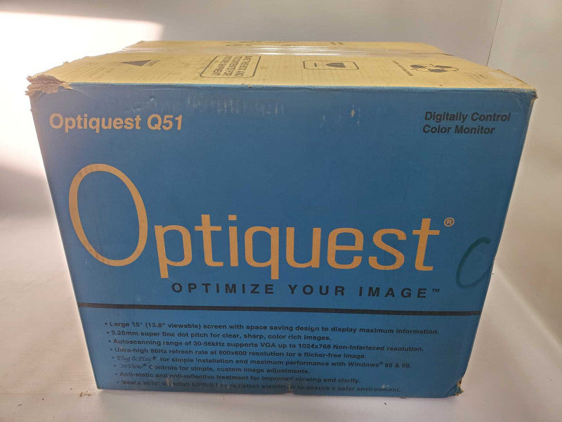 Optiquest Q51-3 15\\" CRT Monitor (NEW OPEN-BOX) |