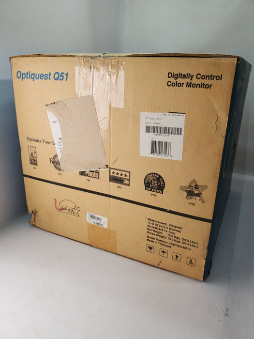 Optiquest Q51-3 15\\" CRT Monitor (NEW OPEN-BOX) |
