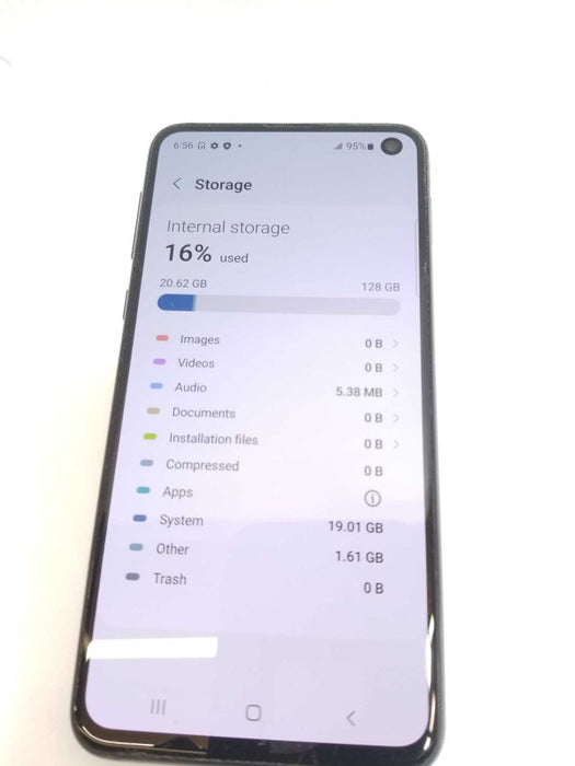 Samsung Galaxy 10e SMG970W 128GB Prism Blue GSM Unlocked  _