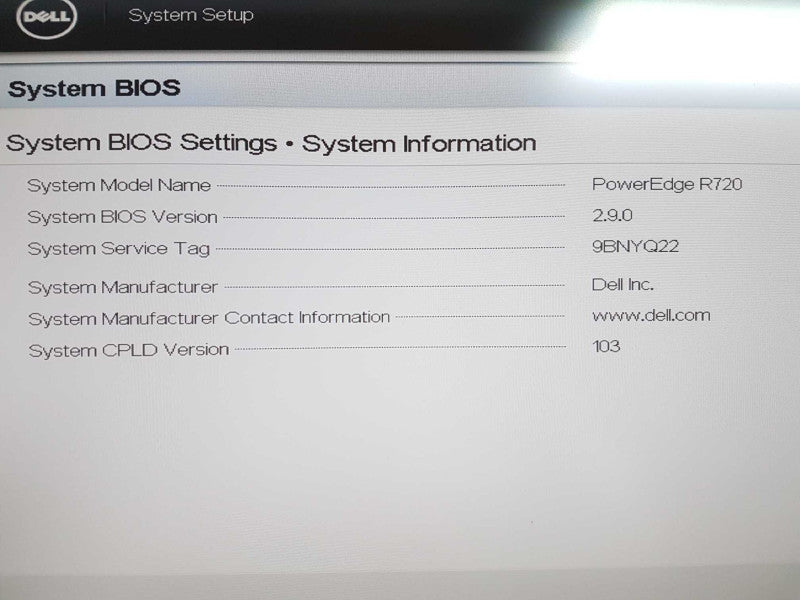 Dell PowerEdge R720 Xeon E5-2690 @ 2.90ghz / 24GB Ram / READ #