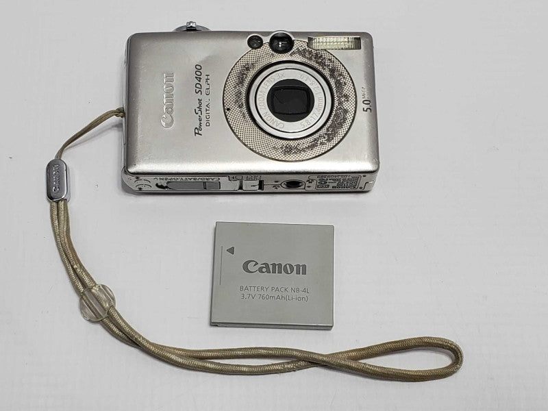Canon PowerShot SD 400 5.0MP Digital Camera |