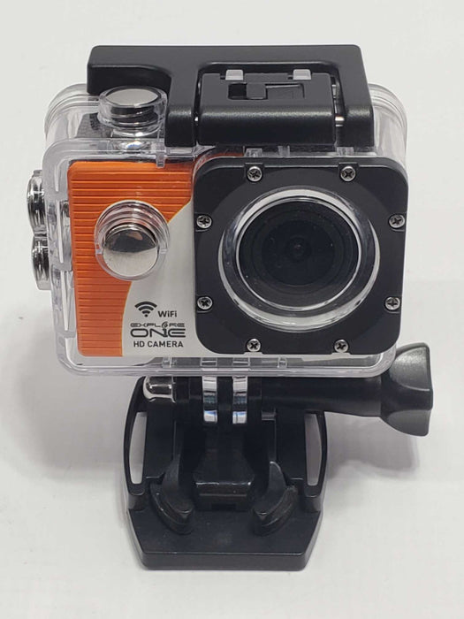 ExploreOne HD Action Camera with Waterproof Mounting Bracket |