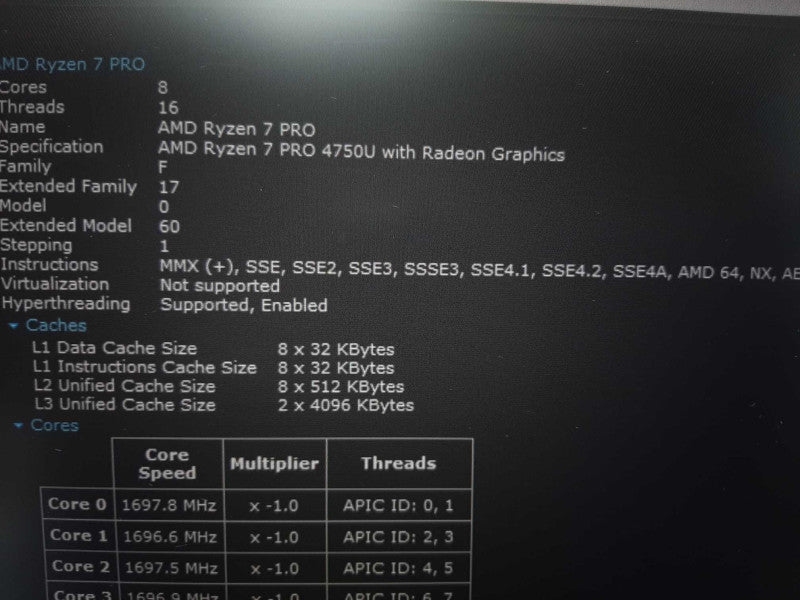 Lenovo ThinkPad E14 AMD Ryzen 7 Pro 4570 with Radeon GPU 16GB DDR4 512GB NVme Q$