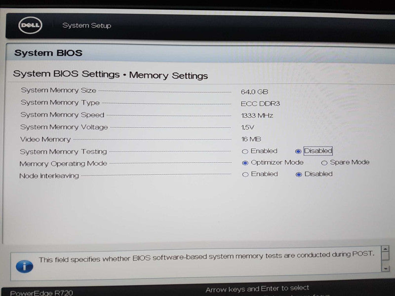 Dell Poweredge R720 2x Xeon E5-2690 @ 2.90ghz / 64gb ram / READ #