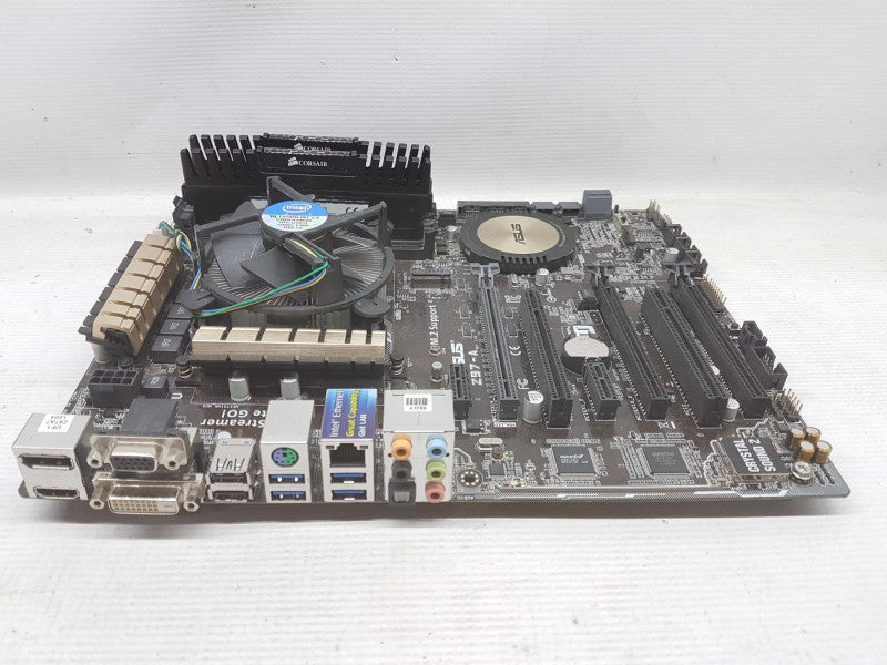 CPU/Motherboard Combo i7-4790 @ 3.60ghz / 8gb ram / Z97-A / IO Shield Include #