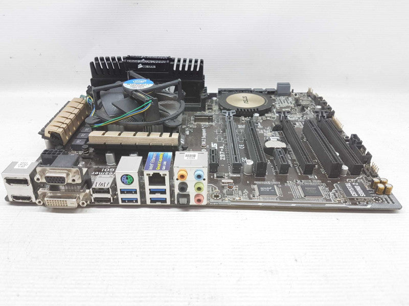 CPU/Motherboard Combo i7-4790 @ 3.60ghz / 8gb ram / Z97-A / IO Shield Include #
