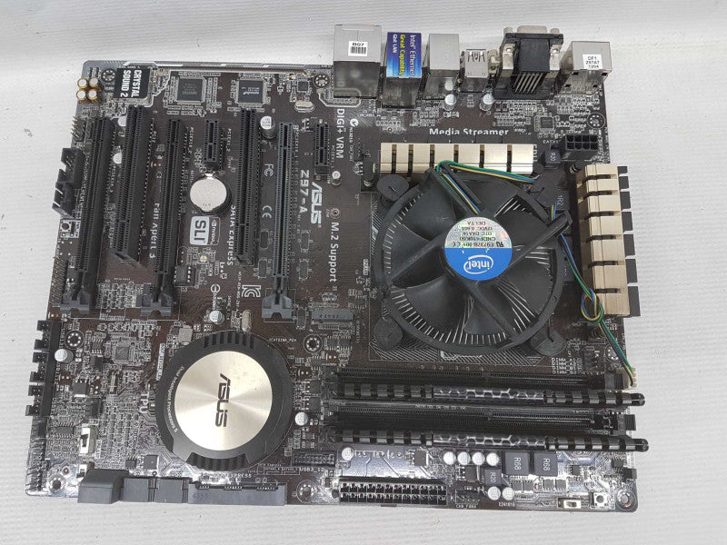 CPU/Motherboard Combo i7-4790 @ 3.60ghz / 8gb ram / Z97-A / IO Shield Include #