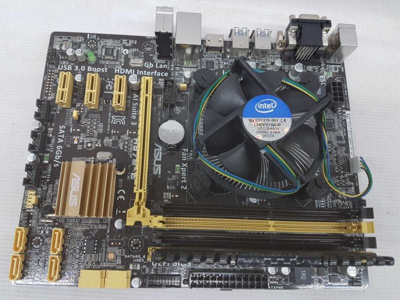CPU/MOBO Combo i5-4670 @ 3.40ghz / 8gb ram / H87M-E / IO Shield #