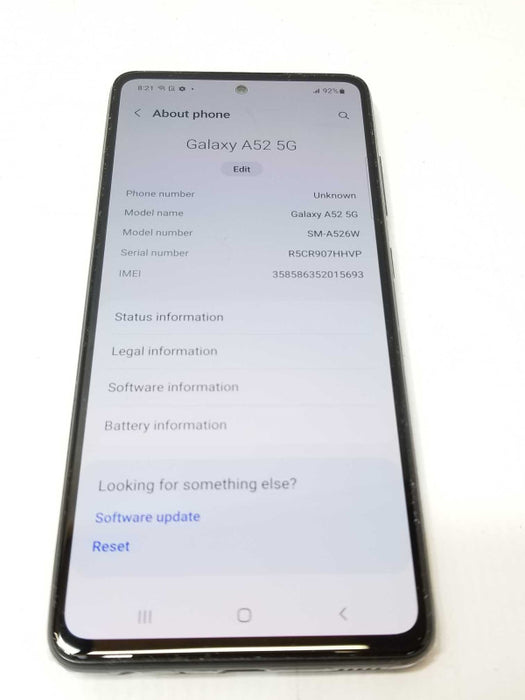 Samsung Galaxy SM-A526W 5G 128GB Unlocked _
