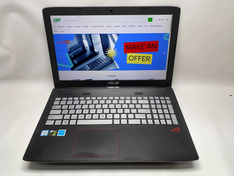 ASUS Republic of Games GL552VW 15.5\\"  with i7-6700HQ CPU 16GB RAM & 512GB SSD -