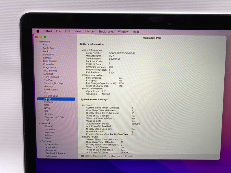 MacBook Pro Retina 13-inch Early 2015 with i5-5257U CPU 8GB RAM & 250GB  -