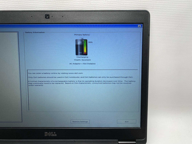 DELL Latitude 5480 with i5-7200U CPU 8GB RAM & 120GB SSD  -