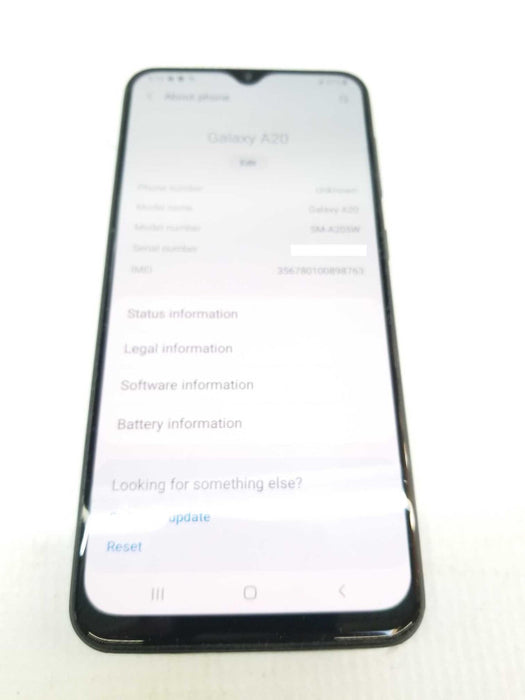 Samsung Galaxy A20 (SM-A205W) 32GB Unlocked  _