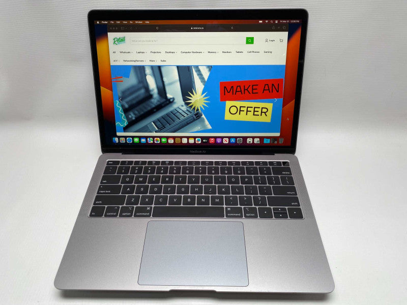 MacBook Air Retina 13-inch 2019 with i5-8210Y CPU 16GB RAM & 250GB Storage  -