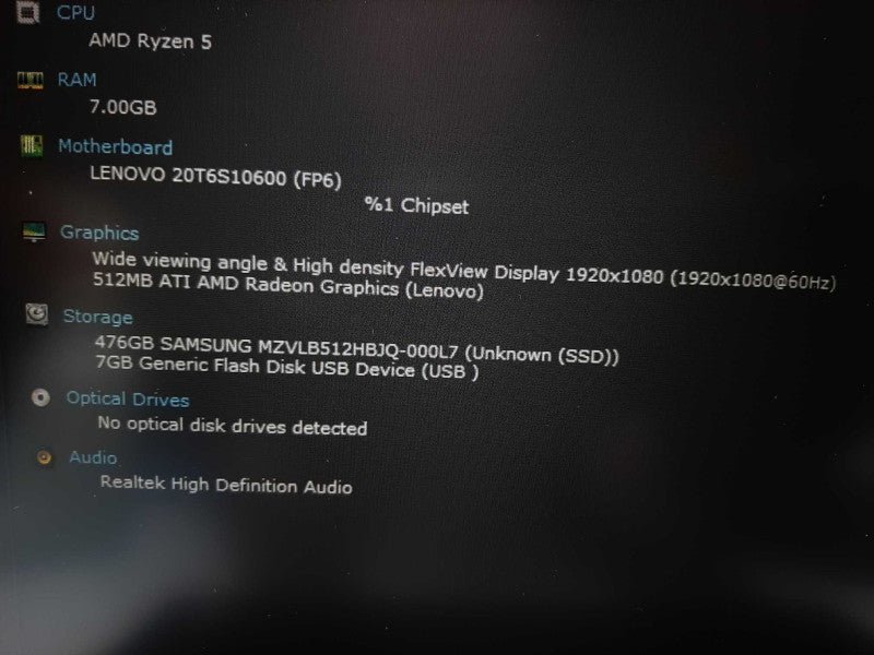 Lenovo ThinkPad E14 14\\" AMD Ryzen 5 4500U 8GB DDR4 512GB SSD $