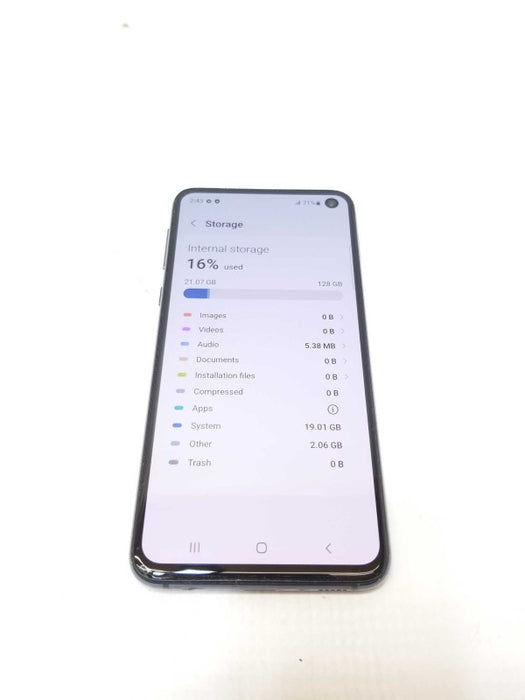 Samsung Galaxy 10e (SM-G970W) 128GB Unlocked  _