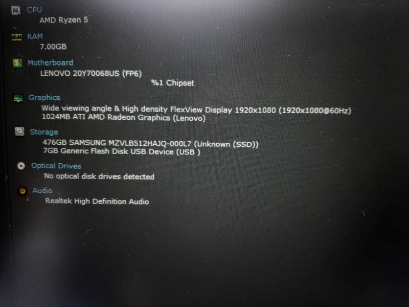 Lenovo TP E14 14\\" AMD Ryzen 5 5500U AMD Radeon 1GB GPU 8GB DDR4 512GB SSD $