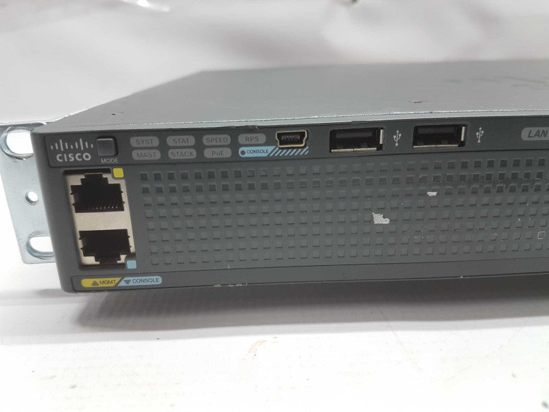 cisco Catalyst 2960-X Series network switch WS-C2960X-24PS-L - Fact Reset #