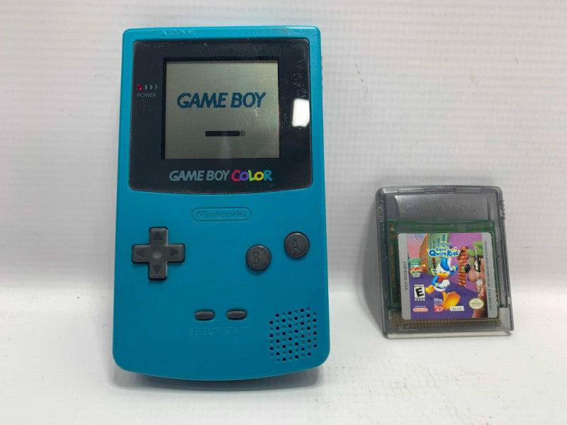 Game Boy Colour with Donald Duck Goin\\' Quackers Game Cartridge |