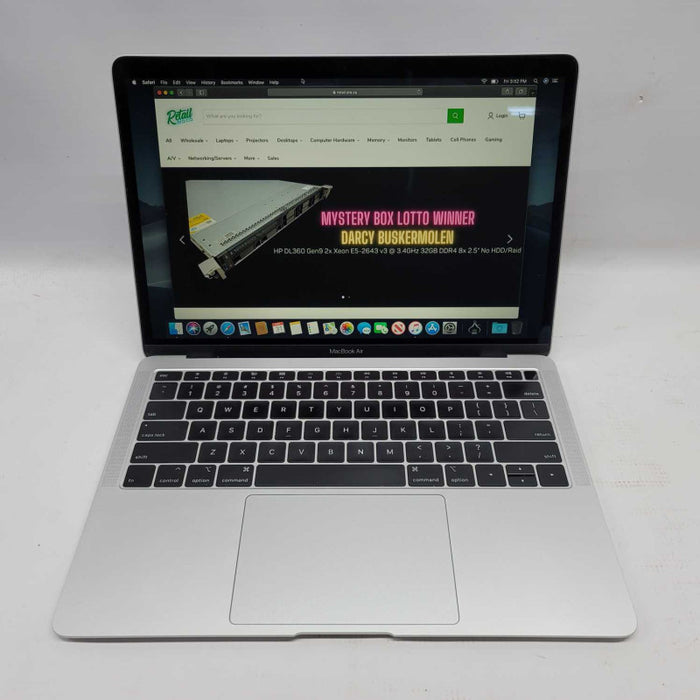 MacBook Air Retina 13-inch 2018 with i5-8210Y CPU 16GB RAM & 120GB Storage =