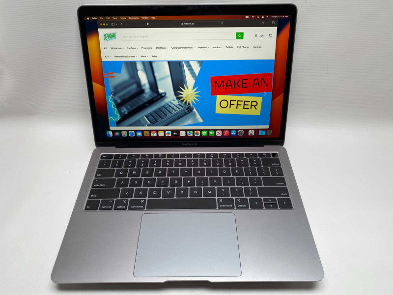 MacBook Air Retina 13-inch 2019 with i5-8210Y CPU 16GB RAM & 250GB  -