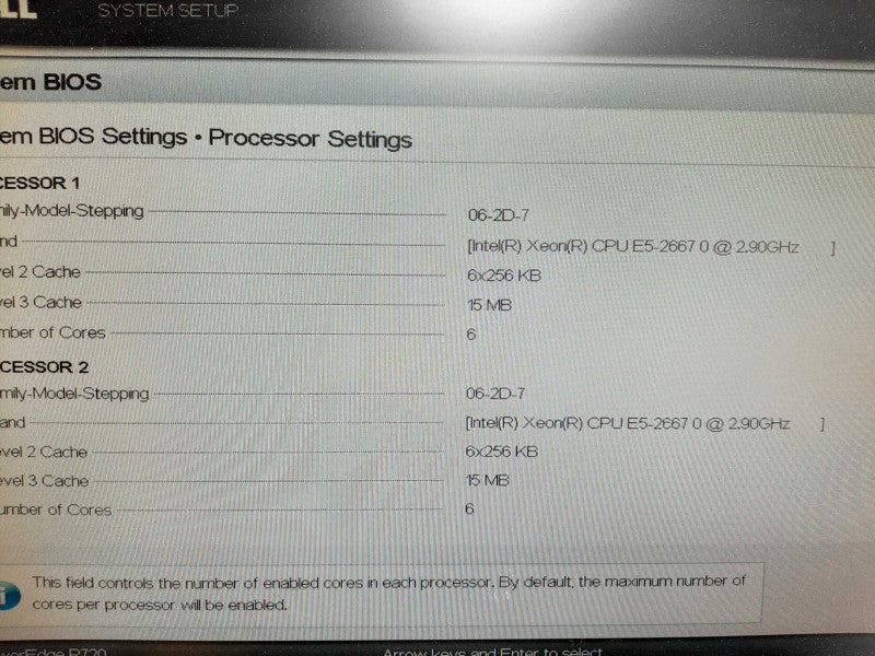 Dell PE R720 2x Xeon E5-2667 2.9GHz 32GB ECC DDR3 8x 3.5\\" No RAID/HDDs $