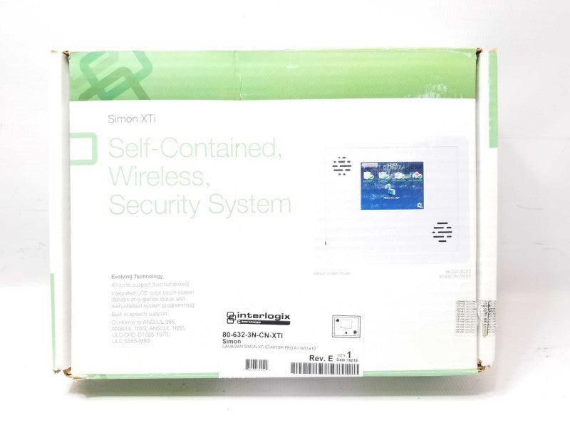 Interlogix Simon XTi Self-Contained Wireless Security System 80-632-3N-CN-XTI _
