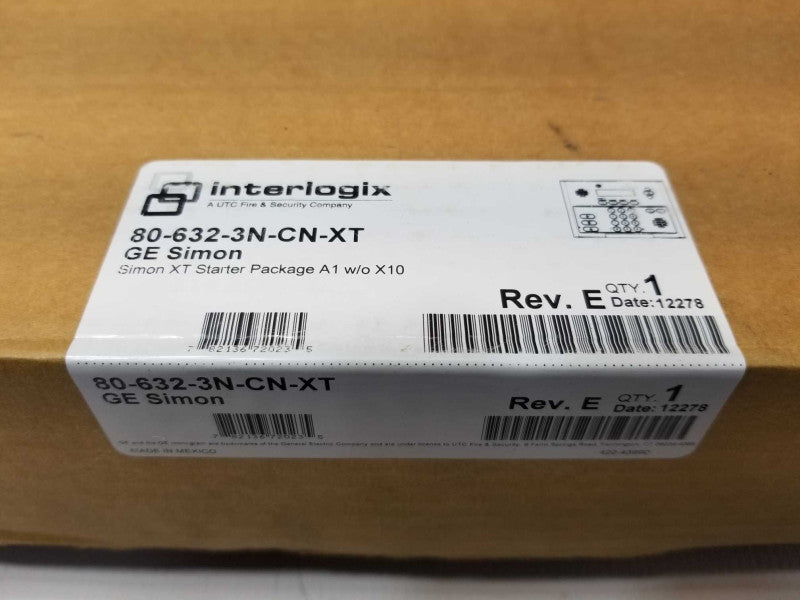 Interlogix/GE Simon 80-632-3N-CN-XT Self-contained Wireless Security System Q_