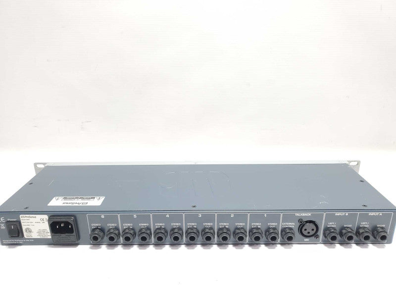 PreSonus HP60 6CH Headphone Amplifier, Powers ON, AS-IS ~