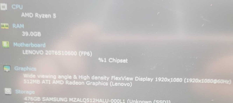 Lenovo ThinkPad E14 14\\" Core i7-4600U @ 2.10GHz 40GB RAM 512GB SSD =