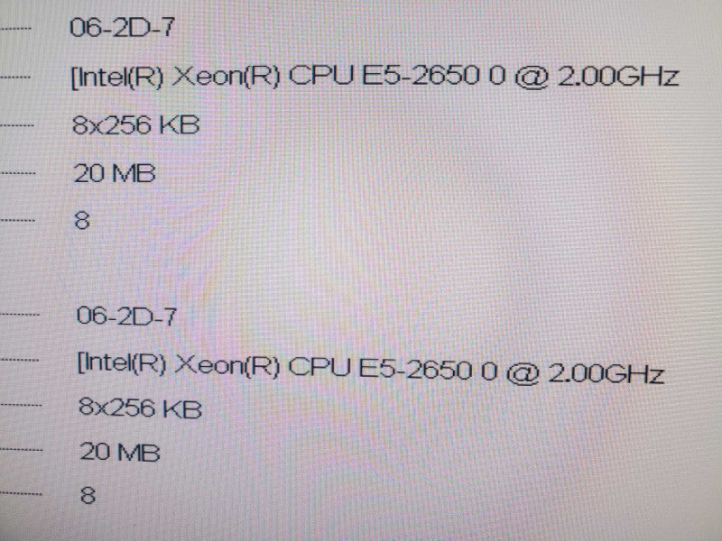 Dell PE R720 2x Xeon E5-2650 2.0GHz 8C/96GB ECC, NO RAID/HDDs, 8x3.5\\" Bays. ~