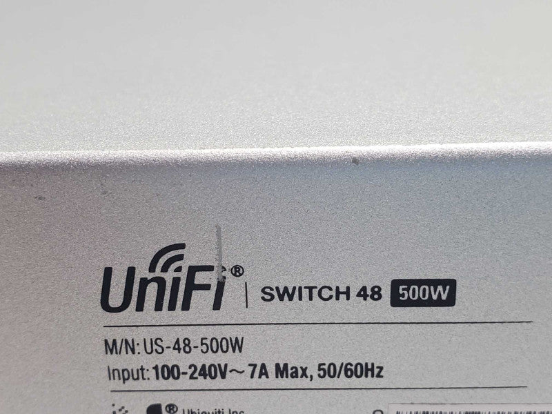 Ubiquiti Networks Unifi Switch 48 500W PoE+ Switch Unifi US-48-500W  ~