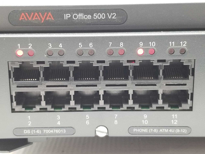 Avaya IP Office IP500v2 control unit PCS11 W, System SD, 4x modules, Read _